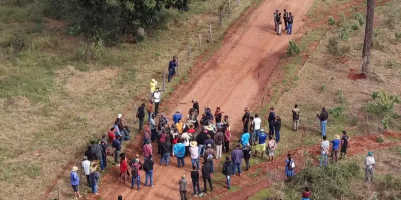 Fazenda Limoeiro, em Amambai, já havia sido invadida em abril