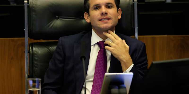 Hugo Motta (Republicanos-PB), conversou com Vorcaro sobre empréstimo para empresa de sua irmã Foto: Wilton Junior