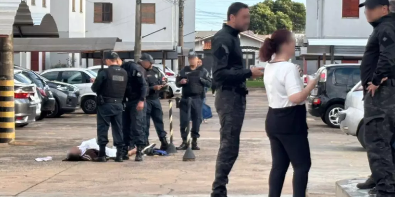 Homem teria tentado furtar carro da ex-companheira do policial - Imagem  - Bruna Marques