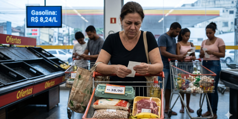 Preço dos combustíveis avançou 6,06% em abril