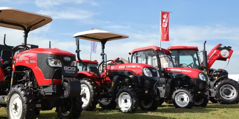 No primeiro trimestre de 2026, a alta nas importações de máquinas ganhou mais força — Foto: Agrishow/Divulgação