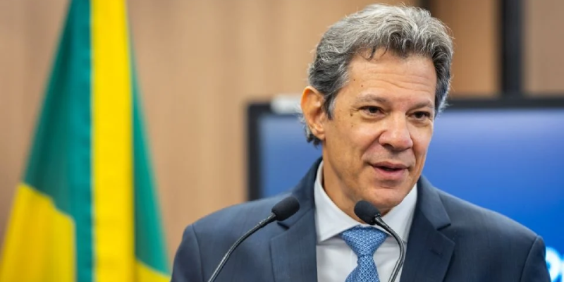 O ministro Fernando Haddad.
Créditos: Diogo Zacaria