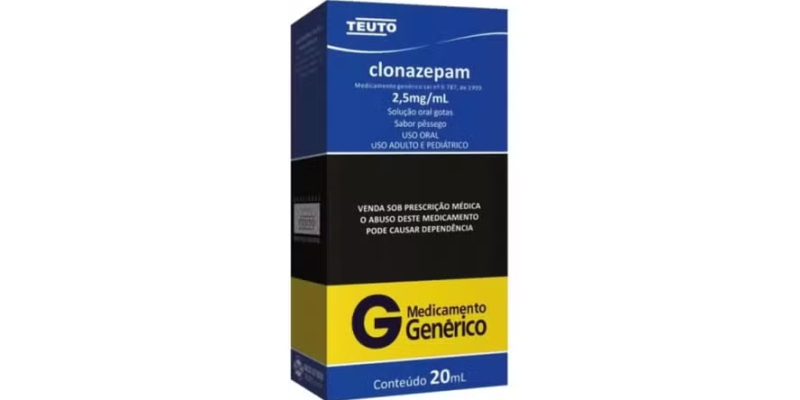 Farmacêutica recolhe lote de clonazepam por falta de eficácia. — Foto: Reprodução