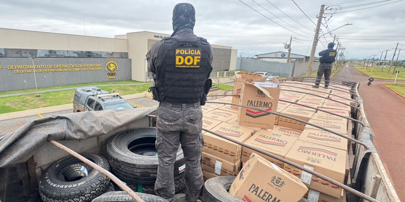 Carga foi interceptada em Deodápolis (Foto: Reprodução, DOF)