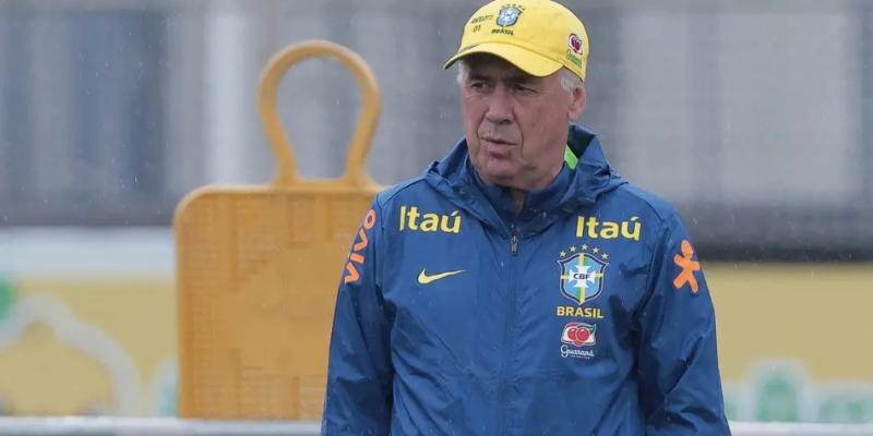 Carlo Ancelotti, da Seleção Brasileira (Foto: Ettore Chiereguini/AGIF