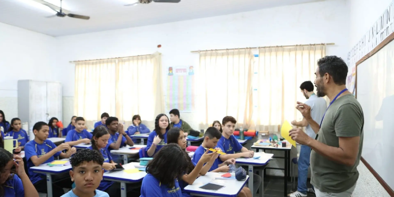 Escola estadual. (Divulgação, SED)