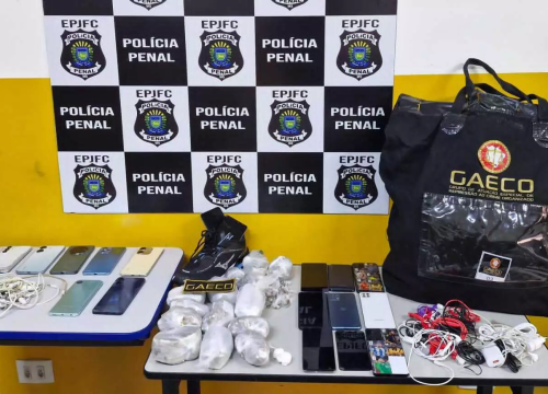 Apreensão na Máxima de Campo Grande (Foto: Divulgação)