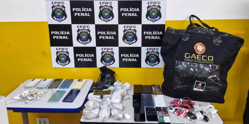 Apreensão na Máxima de Campo Grande (Foto: Divulgação)