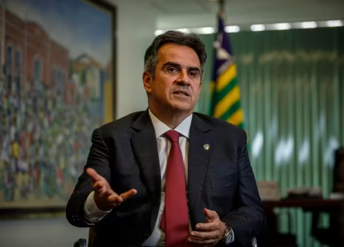 O senador Ciro Nogueira é alvo de operação da PF — Foto: Agencia O Globo/Brenno Carvalho