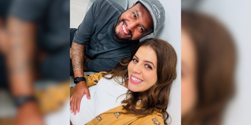 Tati Machado esperava o primeiro filho com o cineasta Bruno Monteiro (Foto: Redes sociais, Reprodução)