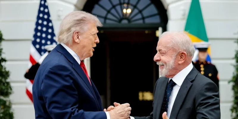 Luiz Inácio Lula da Silva, durante Encontro com o Presidente dos Estados Unidos, Donald Trump - Imagens - Ricardo Stuckert