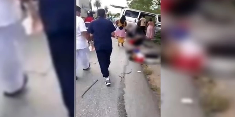 O acidente de trânsito ocorreu no trecho que liga Puerto Suárez a Puerto Quijarro - Imagem - El Deber