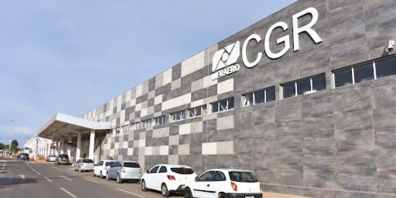 Entrada do Aeroporto Internacional de Campo Grande/Foto: Valentin Manieri
