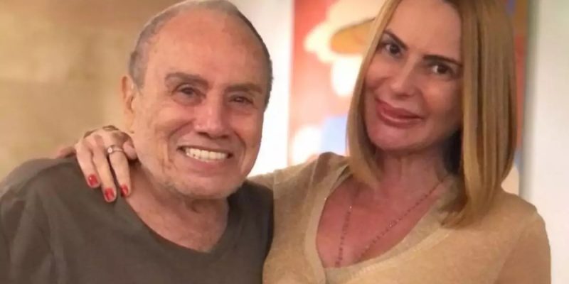 Stênio Garcia e a esposa, Mari Saad — Foto: Reprodução/Instagram