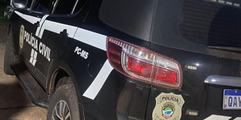 Viatura da Polícia Civil de Mato Grosso do Sul (Foto: Divulgação/PCMS)