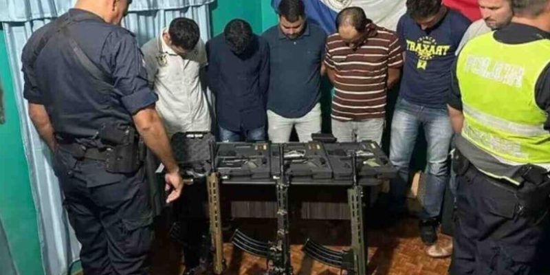Envolvidos no roubo milionário presos nesta semana seriam os alvos, como “queima de arquivo” Foto: Senad