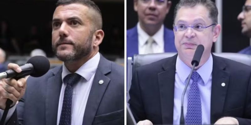 Deputados Carlos Jordy (PL-RJ) e Sóstenes Cavalcante (PL-RJ) — Foto: Bruno Spada e Vinicius Loures/Câmara dos Deputados