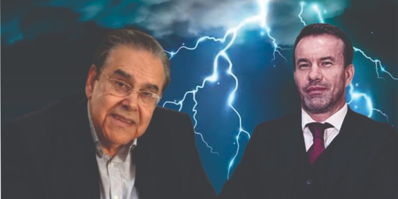 Sinval Martins e seu sobrinho Procurador Luiz Gustavo Martins Araújo Lazzari