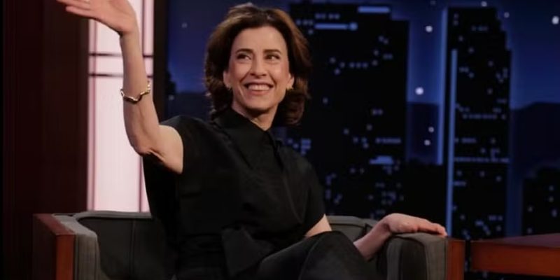 Fernanda Torres no 'Jimmy Kimmel Live!' — Foto: Divulgação/ABC