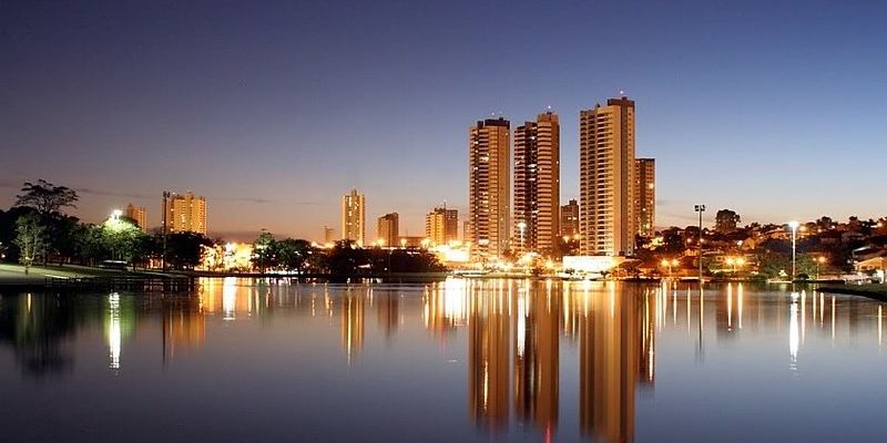 Final do dia no Parque das Nações Indígenas em Campo Grande (MS) - Imagens - Divulgação