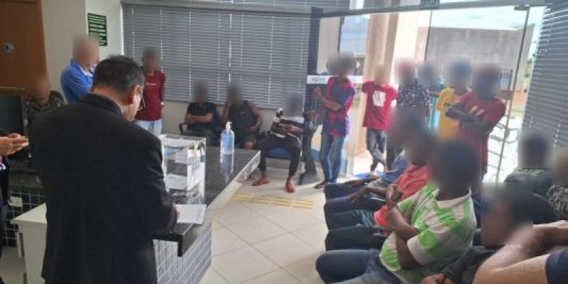 A ação que culminou no resgate dos trabalhadores foi conduzida por fiscais do Trabalho
