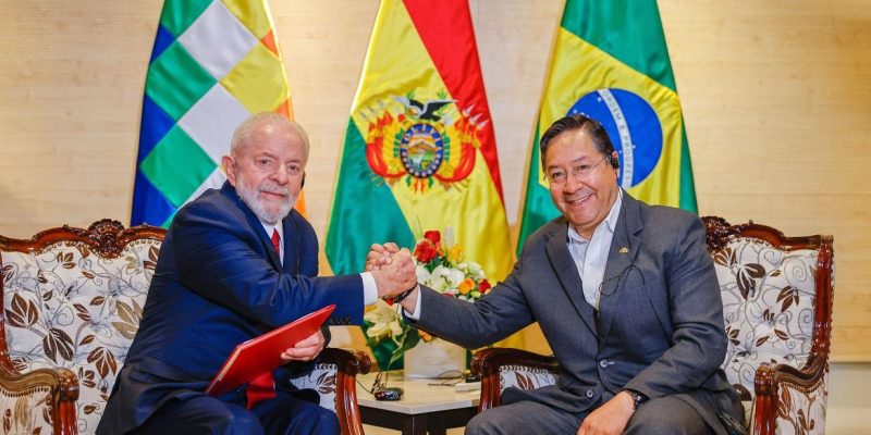 Lula fez declaração conjunta com presidente boliviano nesta terça (9) - Imagens - Ricardo Stuckert/PR