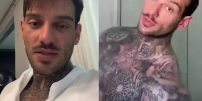 Lucas Lucco se pronuncia após surgir pelado em vídeo intimista: "Foi mal" - (crédito: Observatorio dos Famosos)