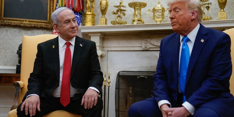 Trump e Netanyahu se reúnem na Casa Branca 04/02/2025 
 - Imagem - Elizabeth Frantz