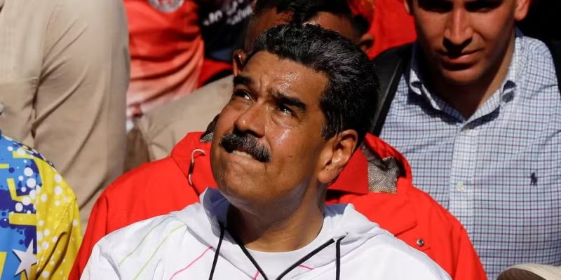 Nicolás Maduro em 1º de maio de 2024 — Foto: Leonardo Fernandez Viloria