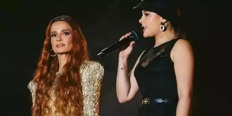 Maiara foi carregada do palco por segurança - Imagem - Instagram