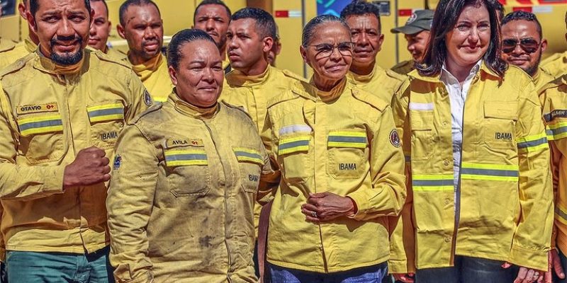 Simone ebet reafirmou orientação do presidente Lula para que não faltem recursos no combate aos incêndios