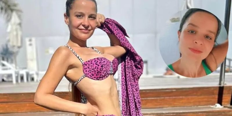 Criticada por magreza, Maiara volta a exibir corpo em maiô verde colado. Veja!.
Foto: Instagram