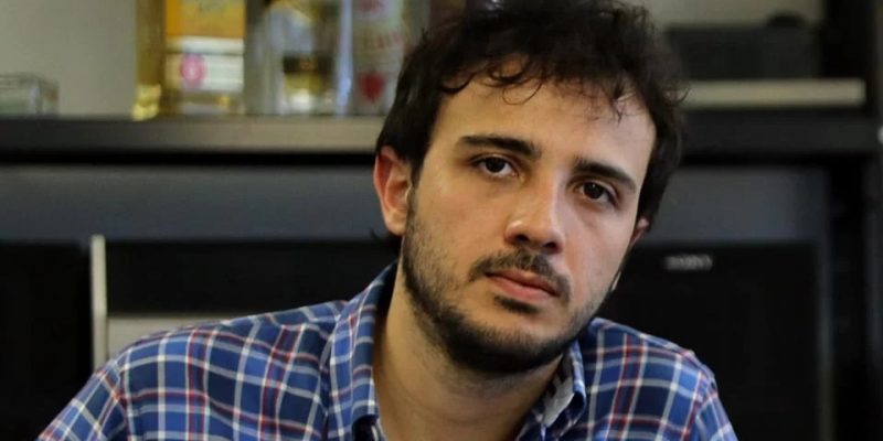Renan Santos, fundador do MBL, viajou à Ucrânia com Arthur do Val, que divulgou áudios sexistas sobre as ucranianas - Nilton Fukuda