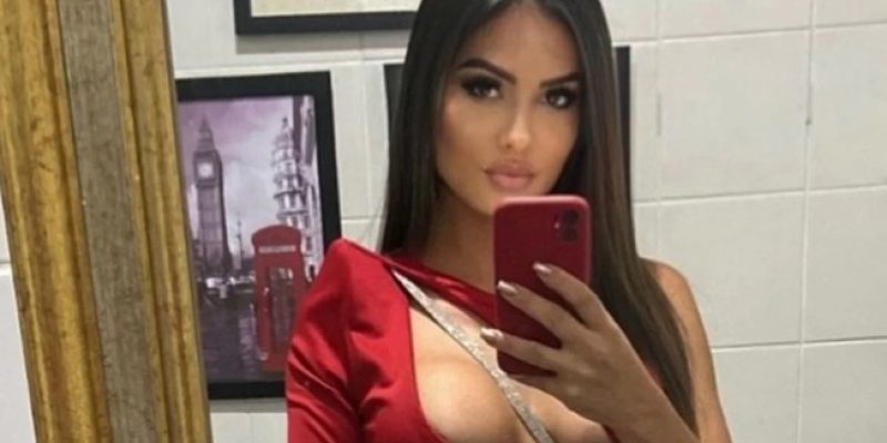 Vitória Bárbara Momenso, que estava com Carlos Candreva, que caiu no mar