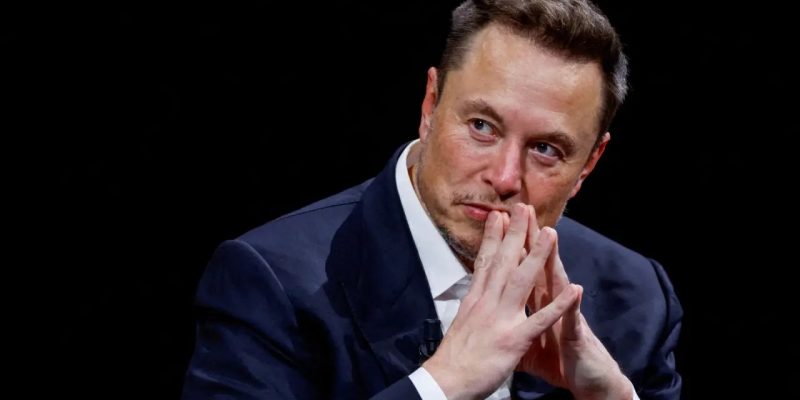 Elon Musk, dono do X, em Paris, França (REUTERS/Gonzalo Fuentes)