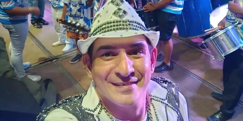 Diretor do Grêmio Recreativo Social Escola de Samba O Templo, Robson Faciroli. (Foto: Arquivo pessoal)