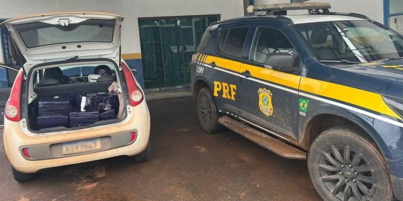 Palio furtado em Minas Gerais estava sendo usado para levar droga (Foto: Divulgação)