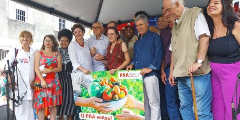 Famílias agricultoras iniciaram, no sábado (24/02), as entregas de insumos às Cozinhas Solidárias