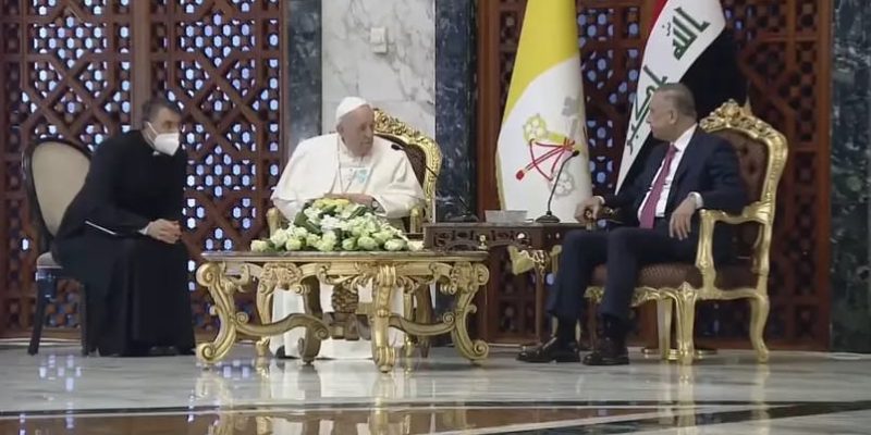 Papa Francisco faz visita histórica ao Iraque; pela primeira vez um pontífice vai ao país
Foto: Reprodução