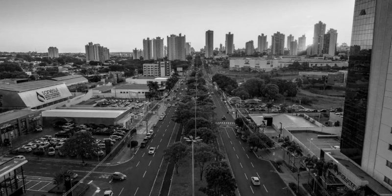 Vista da cidade de Campo Grande, capital de Mato Grosso do Sul — Foto: Silas Ismael