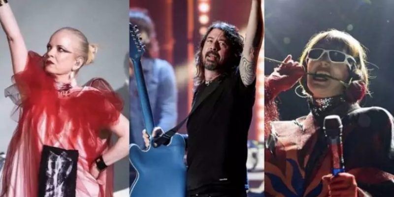 Foto: Reprodução/REUTERS/Instagram/@garbage/@yeahyeahyeahs / Estadão/Terra