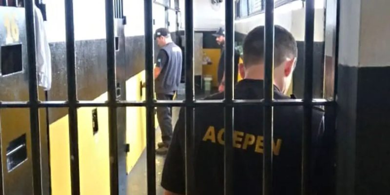 Celas da Penitenciária Estadual de Dourados (Foto: Agepen)