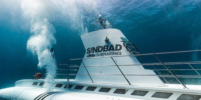 O submarino que afundou na costa do Egito