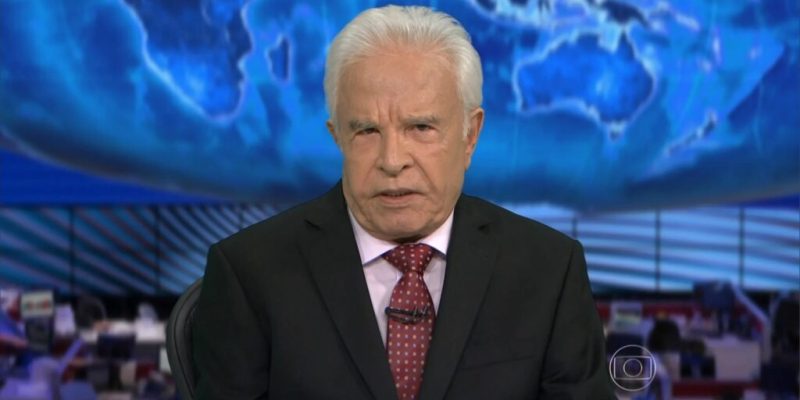 Ao longo de 26 anos, Cid Moreira ocupou diariamente a bancada do ‘Jornal Nacional