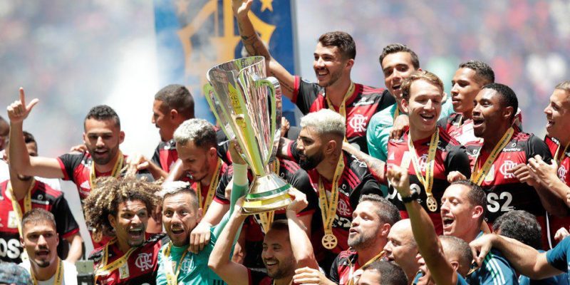 Flamengo campeão da Supercopa em 2020 — Foto: Ueslei Marcelino