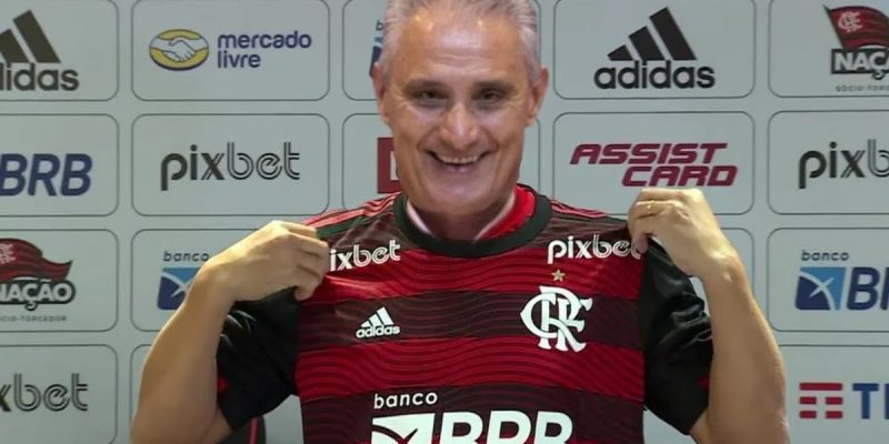 O técnico de futrebol é o novo contratado do Flamengo (Foto: Reprodução/ CRF/ Montagem/ Internet/ YouTube)
