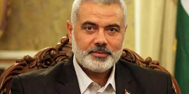 Ismail Haniyeh, chefe do Hamas, durante uma visita a Teerã, no Irã, em 2016. — Foto: AFP