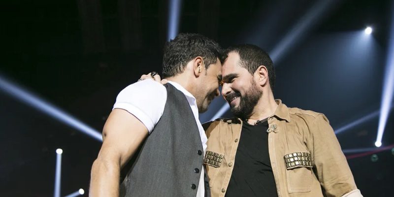 Zezé com o irmão Luciano — Foto: divulgação